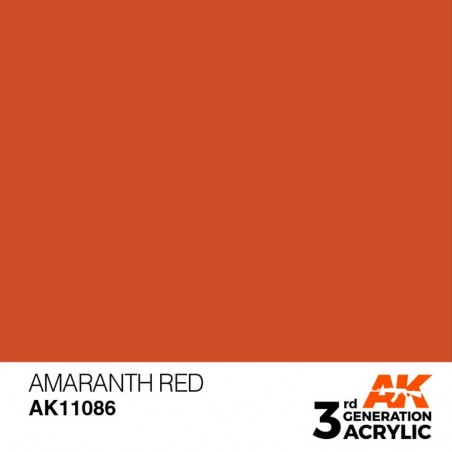Amaranth Red - Standard - Peinture 3ème Gen. Amaranth Red - Standard - Peinture 3ème Gen.