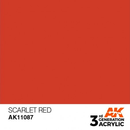 Scarlet Red - Standard - Peinture 3ème Gen.