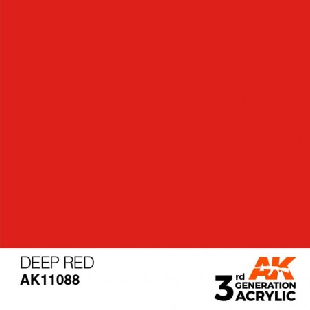 Deep Red - Intense - Peinture 3ème Gen.