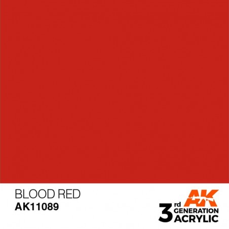 Blood Red - Standard - Peinture 3ème Gen. Blood Red - Standard - Peinture 3ème Gen.