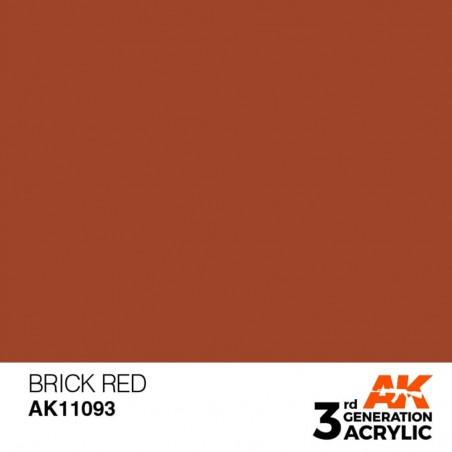 Brick Red - Standard - Peinture 3ème Gen.