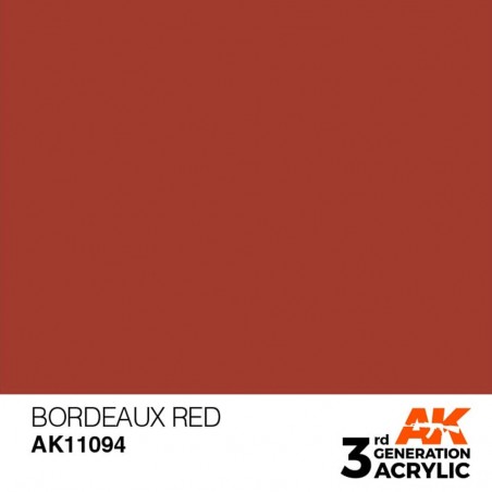Bordeaux Red - Standard - 3rd Gen. paint