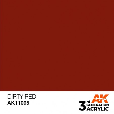 Dirty Red - Standard - Peinture 3ème Gen.