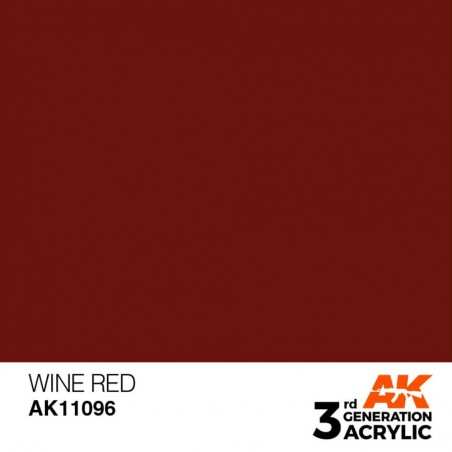 Wine Red - Standard - Peinture 3ème Gen.