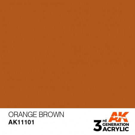 Orange Brown - Standard - Peinture 3ème Gen.