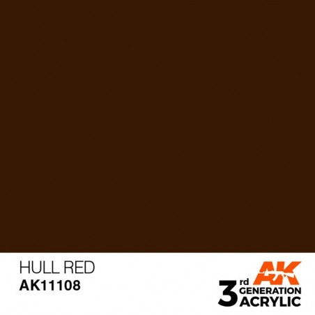 Hull Red - Standard - Peinture 3ème Gen.