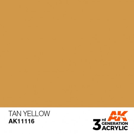 Tan Yellow - Standard - Peinture 3ème Gen.