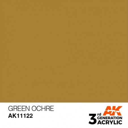 Green Ochre - Standard - Peinture 3ème Gen.