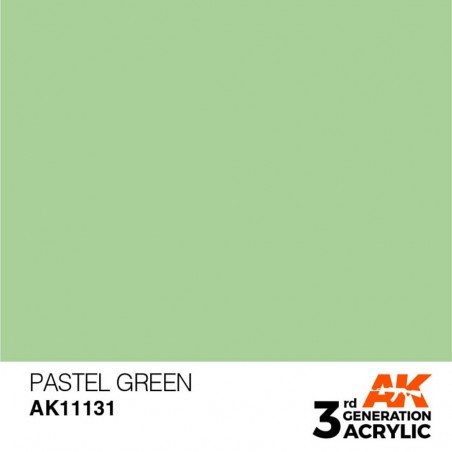 Pastel Green - Pastel - Peinture 3ème Gen.