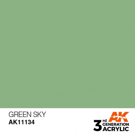 Green Sky - Standard - Peinture 3ème Gen.