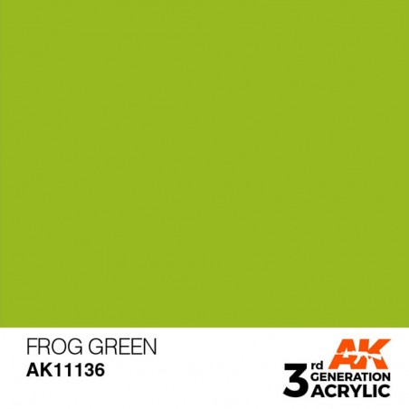Frog Green - Standard - Peinture 3ème Gen.