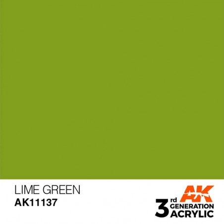 Lime Green - Standard - Peinture 3ème Gen.