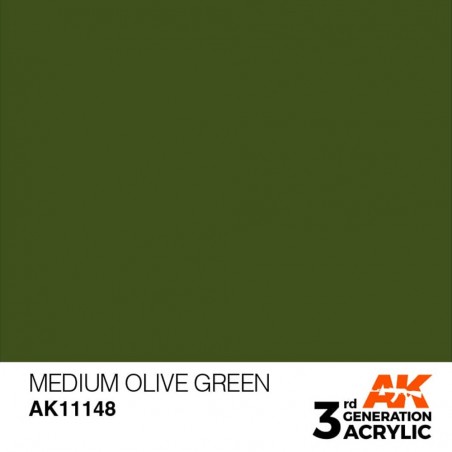 Medium Olive Green - Standard - 3rd Gen. paint