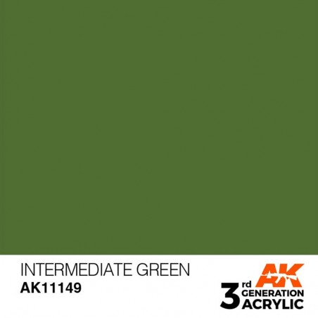 Intermediate Green - Standard - Peinture 3ème Gen.