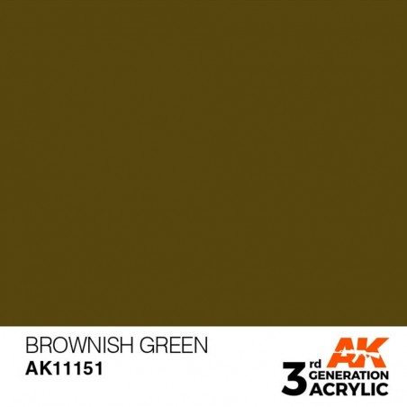 Brownish Green - Standard - Peinture 3ème Gen.