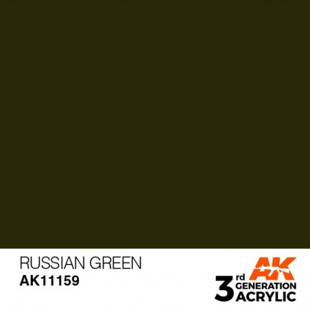 Russian Green - Standard - Peinture 3ème Gen.