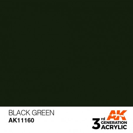 Black Green - Standard - Peinture 3ème Gen. Black Green - Standard - Peinture 3ème Gen.