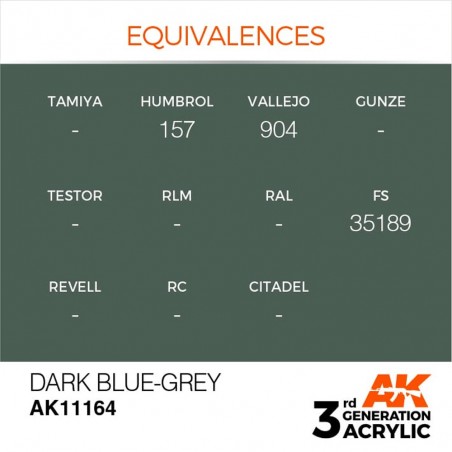 Dark Blue-Grey - Standard - Peinture 3ème Gen.