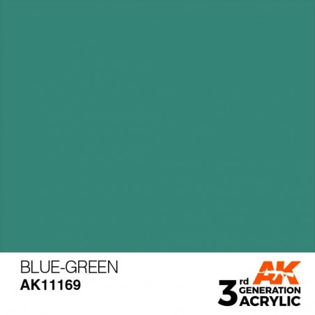 Blue-Green - Standard - Peinture 3ème Gen. Blue-Green - Standard - Peinture 3ème Gen.