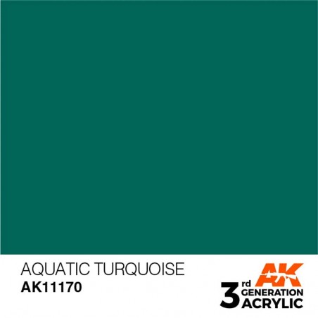Aquatic Turquoise - Standard - Peinture 3ème Gen.