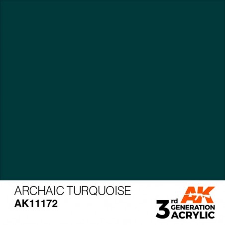 Archaic Turquoise - Standard - Peinture 3ème Gen. Archaic Turquoise - Standard - Peinture 3ème Gen.