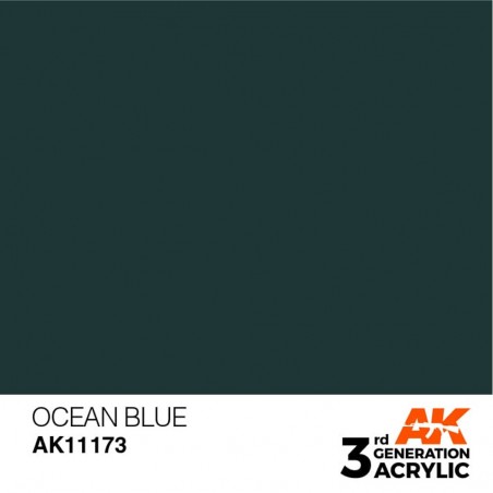 Ocean Blue- Standard - Peinture 3ème Gen.