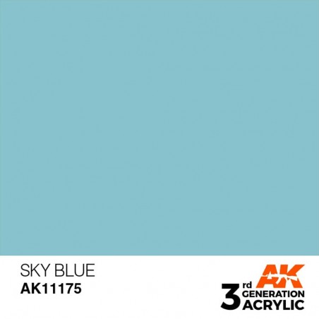 Sky Blue - Standard - Peinture 3ème Gen.