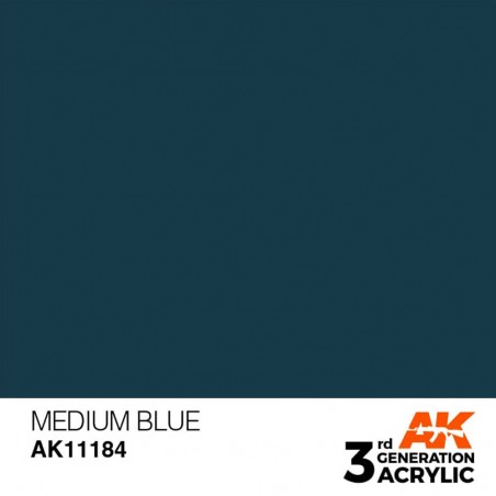 Medium Blue- Standard - Peinture 3ème Gen.