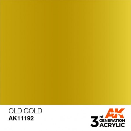 Old Gold - Metallic - Peinture 3ème Gen.