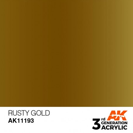 Rusty Gold - Metallic - 3rd Gen. paint