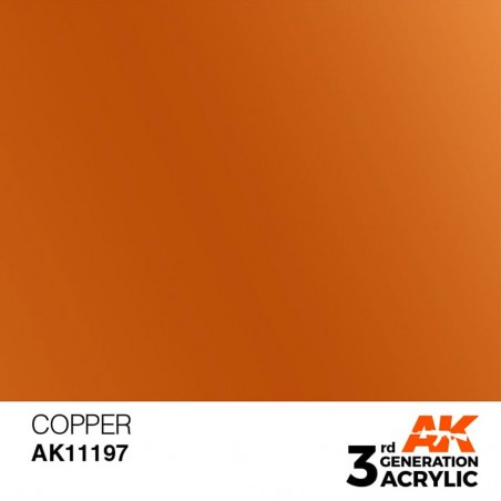 Copper - Metallic - Peinture 3ème Gen.