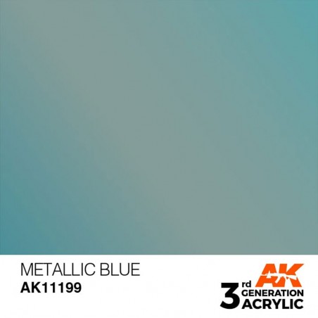 Metallic Blue - Metallic - Peinture 3ème Gen.