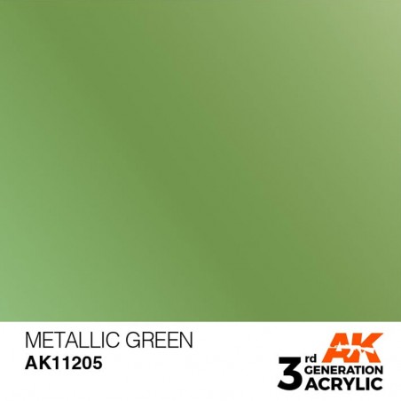 Metallic Green - Metallic - Peinture 3ème Gen.