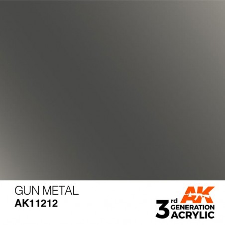 Gun Metal - Metallic - Peinture 3ème Gen.