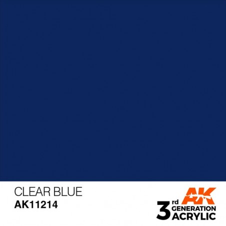 Clear Blue - Standard - Peinture 3ème Gen.