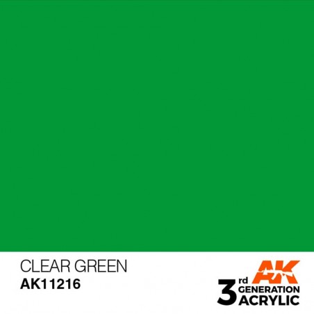 Clear Green - Standard - 3rd Gen. paint