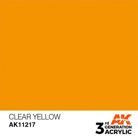 Clear Yellow - Standard - Peinture 3ème Gen.