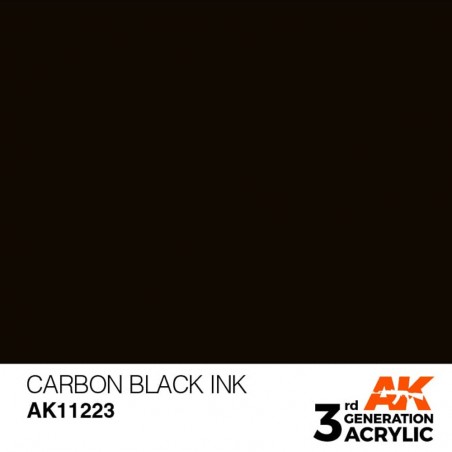 Carbon Black - Ink - Peinture 3ème Gen.