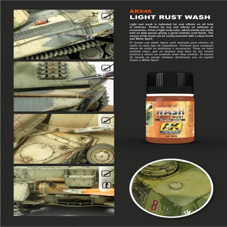 Light Rust - Wash - Enamel