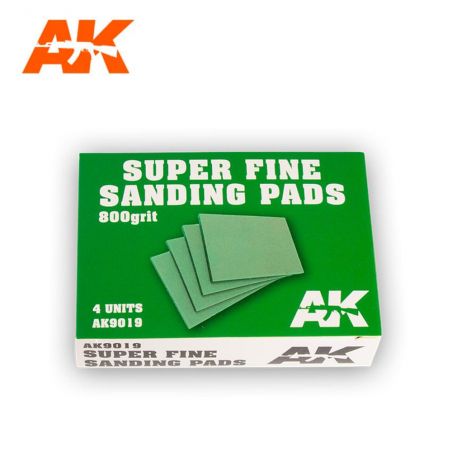 Super Fine Sanding Pads 800 grit.