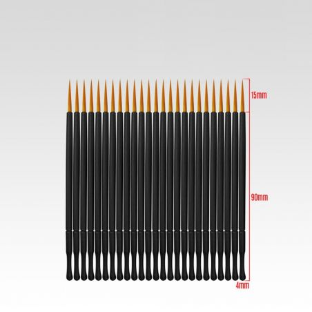 Pinceaux jetables synthétiques Pinceaux jetables synthétiques