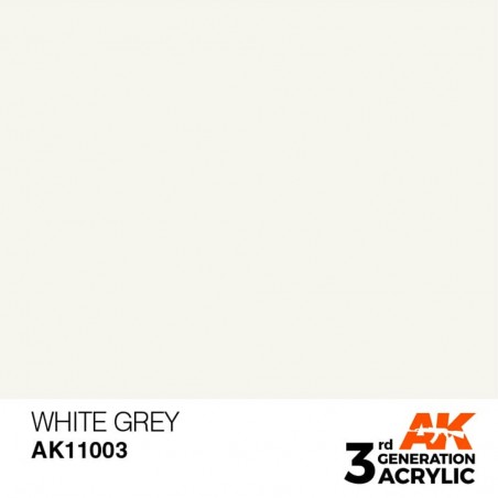 White Grey - Standard - Peinture 3ème Gen.