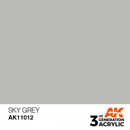 Sky Grey - Standard - Peinture 3ème Gen. Sky Grey - Standard - Peinture 3ème Gen.