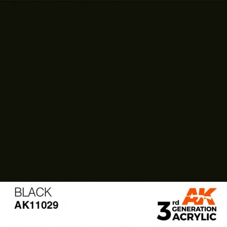 Black - Intense - Peinture 3ème Gen.