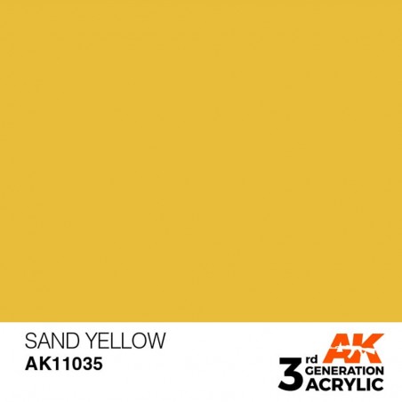 Sand Yellow - Standard - 3rd Gen. paint