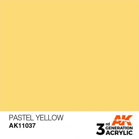 Pastel Yellow - Pastel - Peinture 3ème Gen.