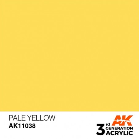 Pale Yellow - Standard - Peinture 3ème Gen.