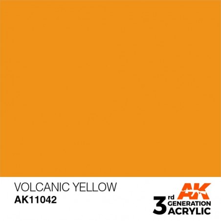 Volcanic Yellow - Standard - 3rd Gen. paint