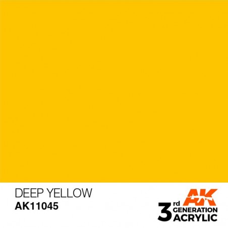 Deep Yellow - Standard - Peinture 3ème Gen. Deep Yellow - Standard - Peinture 3ème Gen.