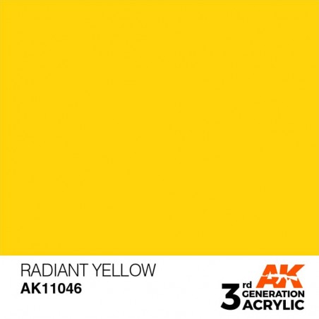 Radiant Yellow- Standard - Peinture 3ème Gen.